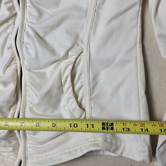 Calvin Klein Performance Jacket Women's XS‎ Ivory Quick Dry Fitness Jacket - Picture 2 of 11
